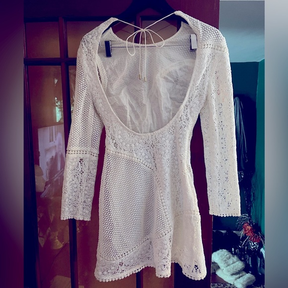 Brand New Zimmerman low back lined crochet dress size 1 - Picture 5 of 5